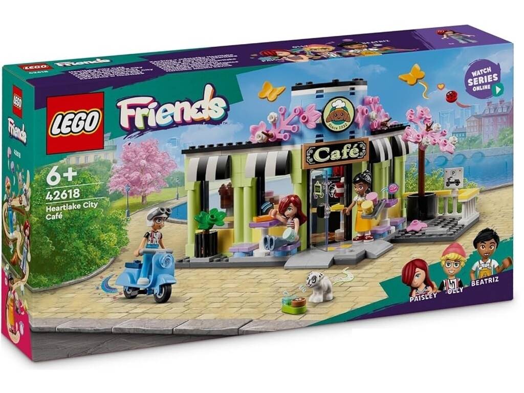 Lego Friends Caffetteria di Heartlake City 42618