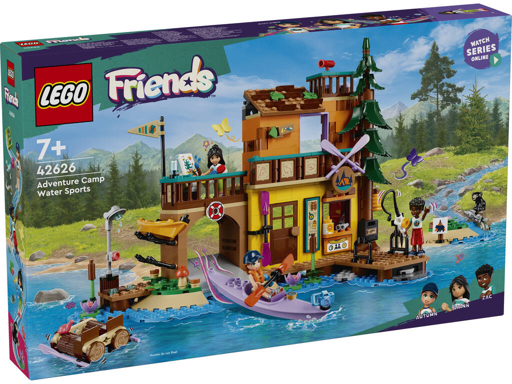 Lego Friends Campamento de Aventura: Deportes Acuáticos 42626