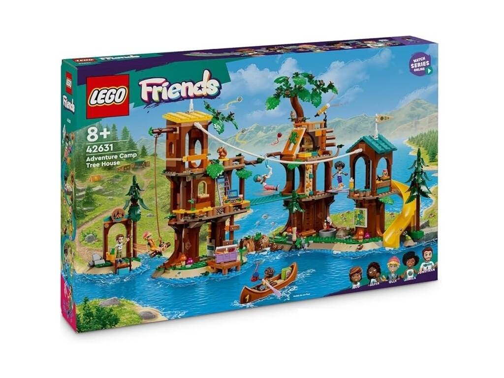 Lego Friends Campamento de Aventura: Casa del Árbol 42631