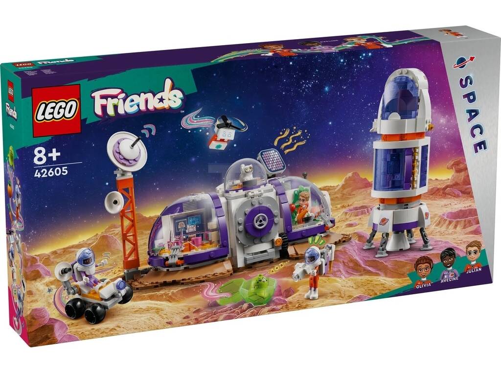 Base spatiale et fusée Lego Friends Space Mars 42605