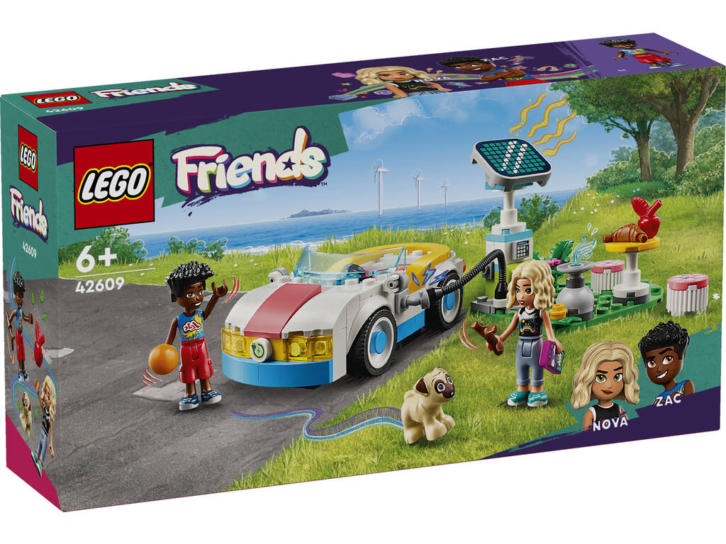 Lego Friends Carro Eléctrico e Carregador 42609