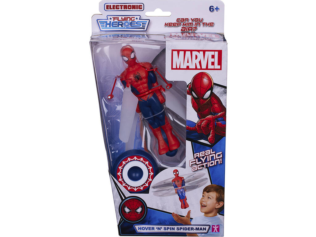 Flying Heroes Elektronischer Spiderman Bandai CO08132