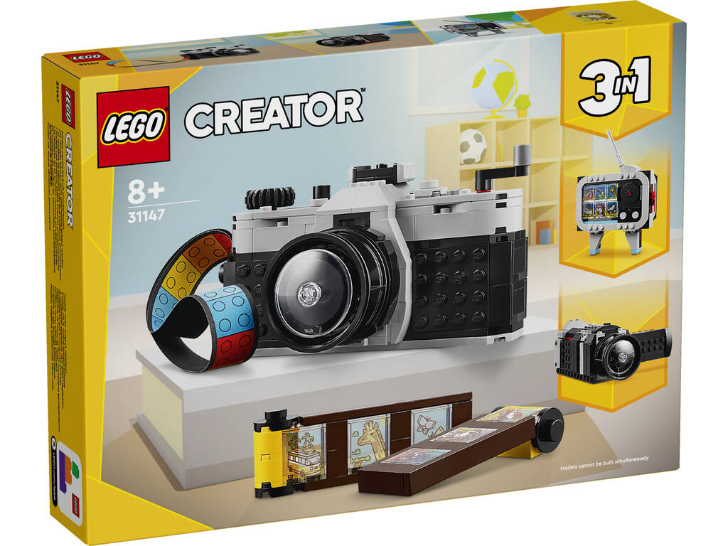 Lego Creator 3 en 1 Cámara Retro 31147