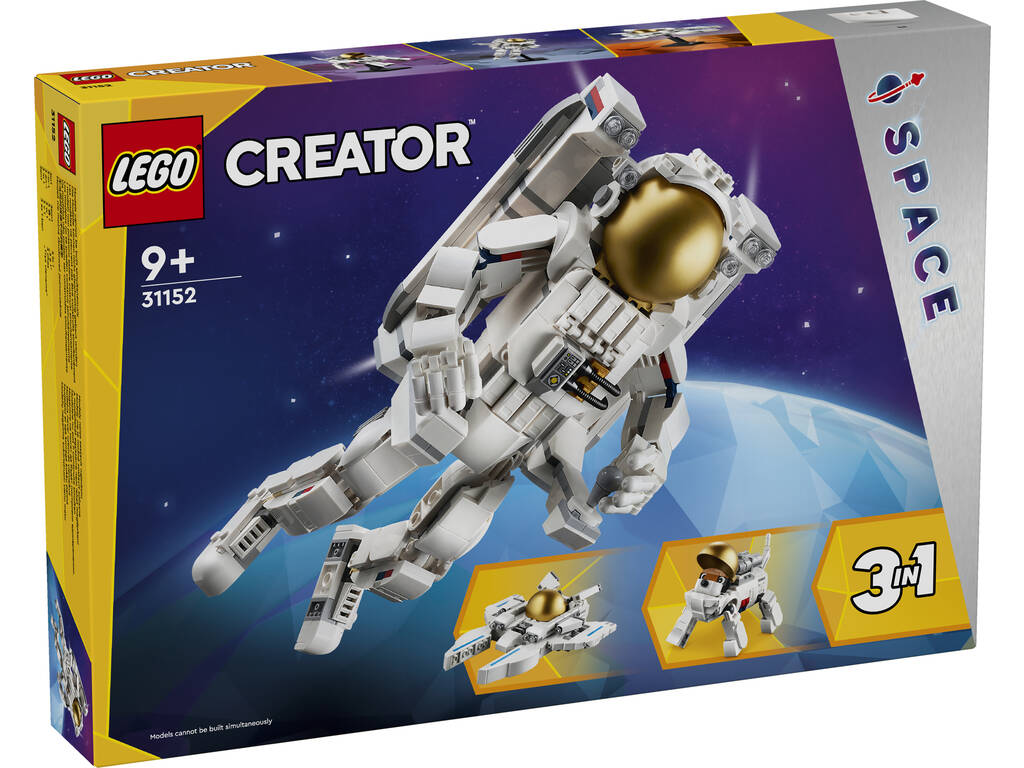 Lego Creator 3 in 1 Weltraumastronaut 31152