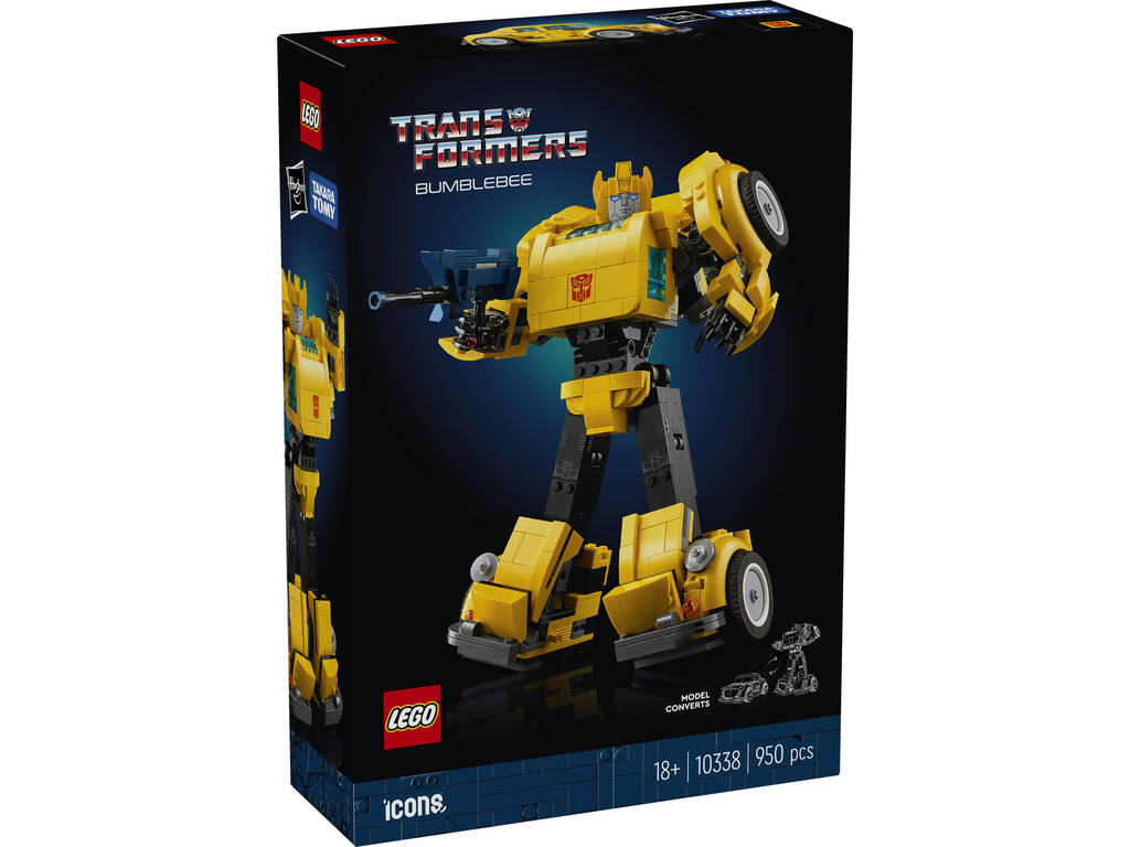 Lego Icons Transformers Bumblebee 10338