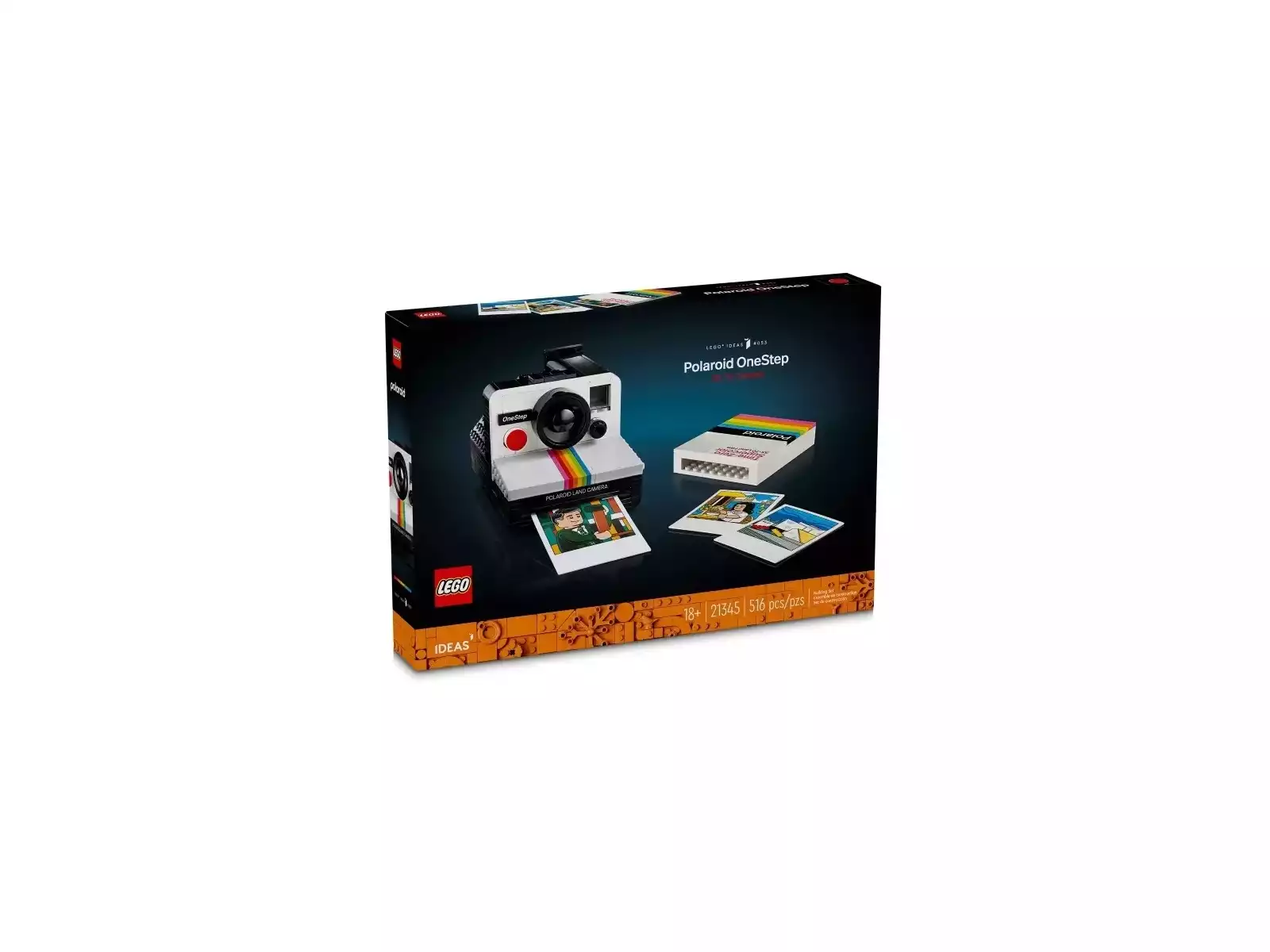 Lego Ideas Cámara Polaroid OneStep SX-70 21345 - Juguetilandia