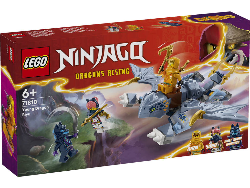 Lego Ninjago Joven Dragón Riyu 71810