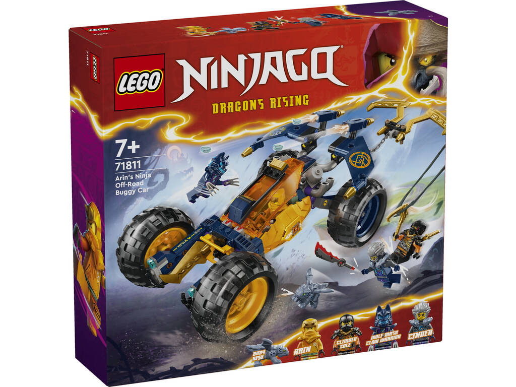 Lego Ninjago Buggy Todoterreno Ninja de Arin 71811