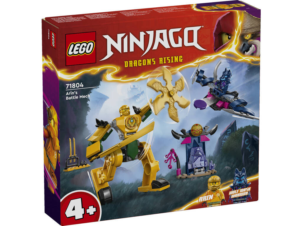 Lego Ninjago Mecca da Combattimento di Arin 71804