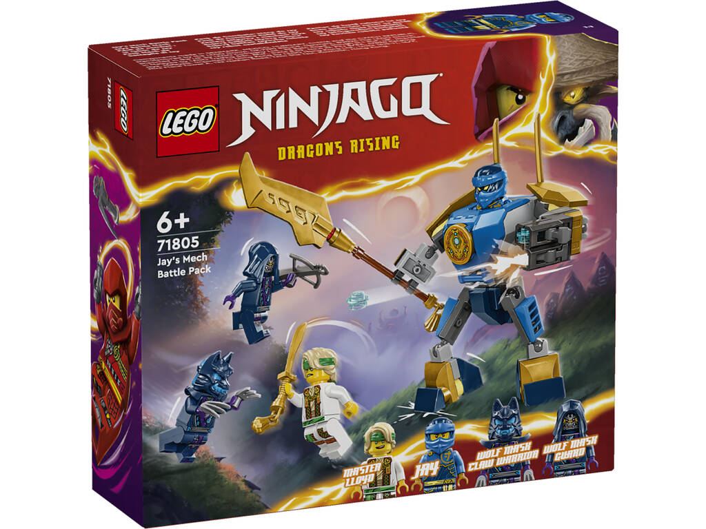 Lego Ninjago Pack de Combate: Meca de Jay 71805