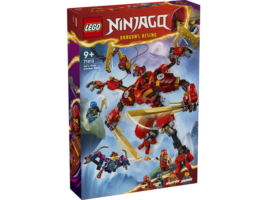 Lego Ninjago Mecca Ninja Climber by Kai 71812