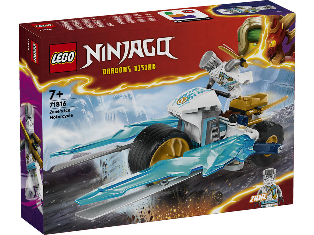 Lego Ninjago Le vélo de glace de Zane 71816