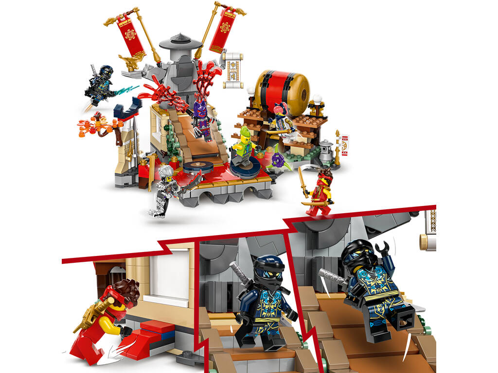 Lego Ninjago Arena di battaglia del torneo 71818