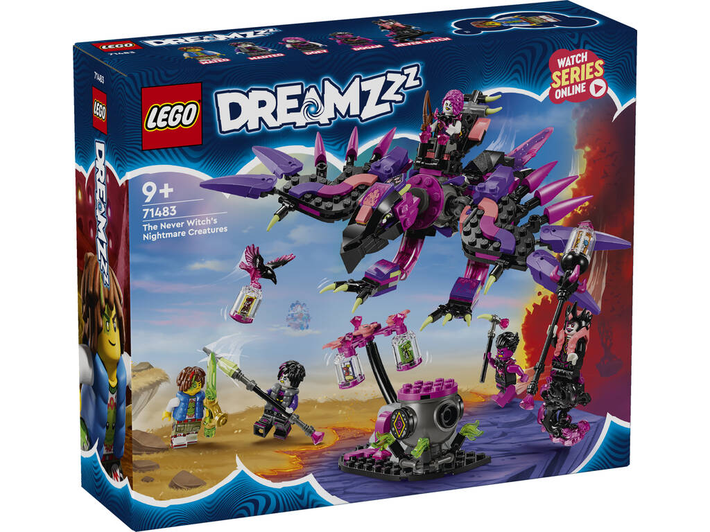 Lego Dreamzzz Creature dagli incubi della Strega Never 71483