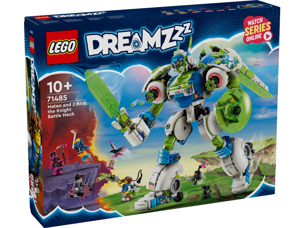 Lego Dreamzzz Mateo y Z-Blob Caballero Meca de Combate 71485