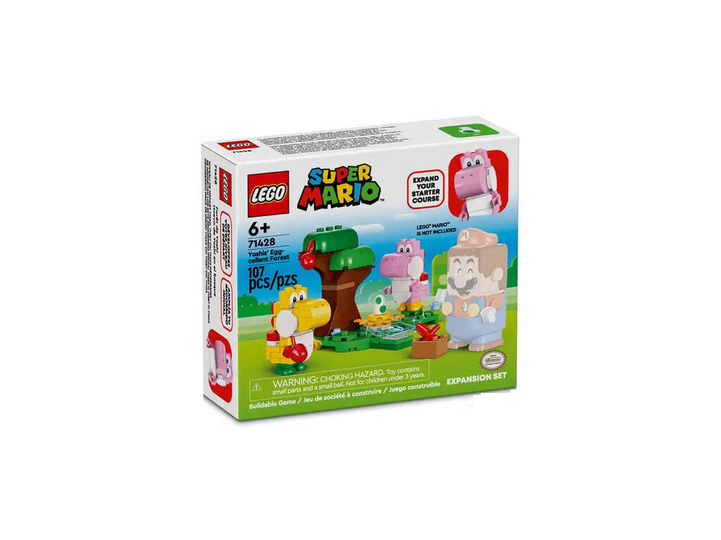 Lego Super Mario Erweiterungsset Yoshis Ei im Wald 71428