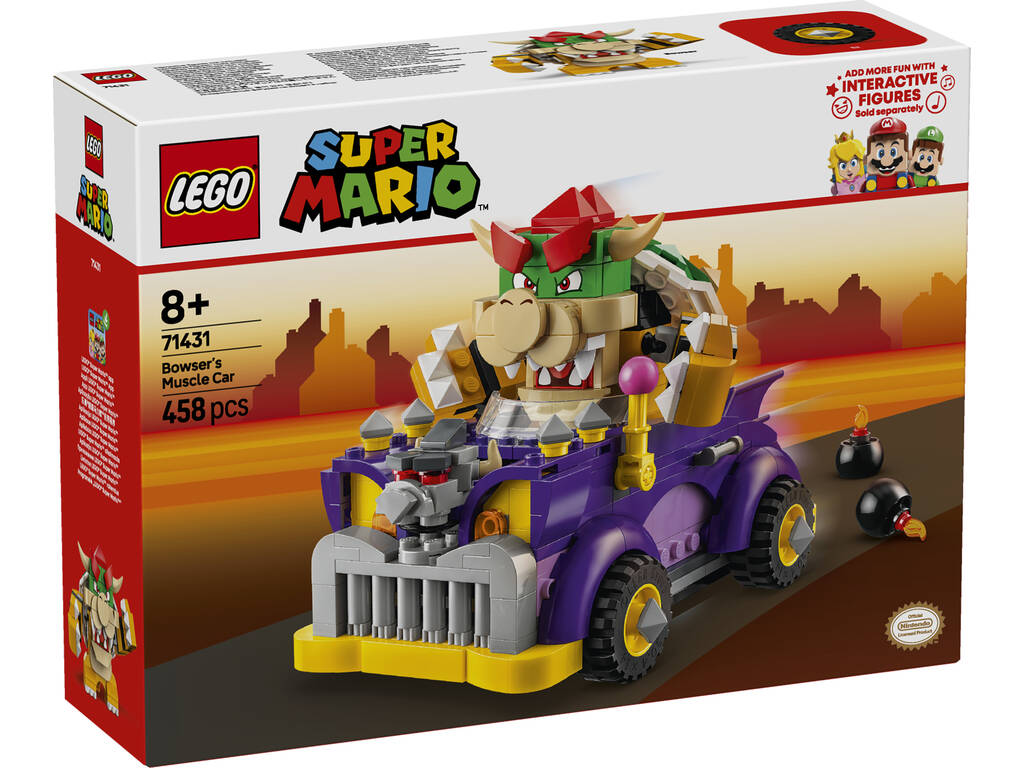 Lego Super Mario Set de Expansão: Carro Monstruoso do Bowser 71431