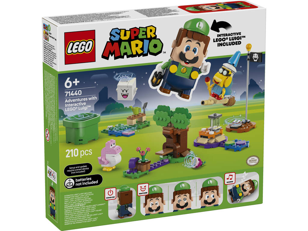 Lego Super Mario Aventuras Interactivas con Luigi 71440