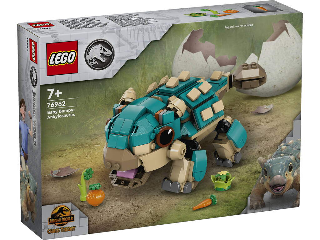 Lego Jurassic World Bumpy Bebé: Ankylosaurus 76962