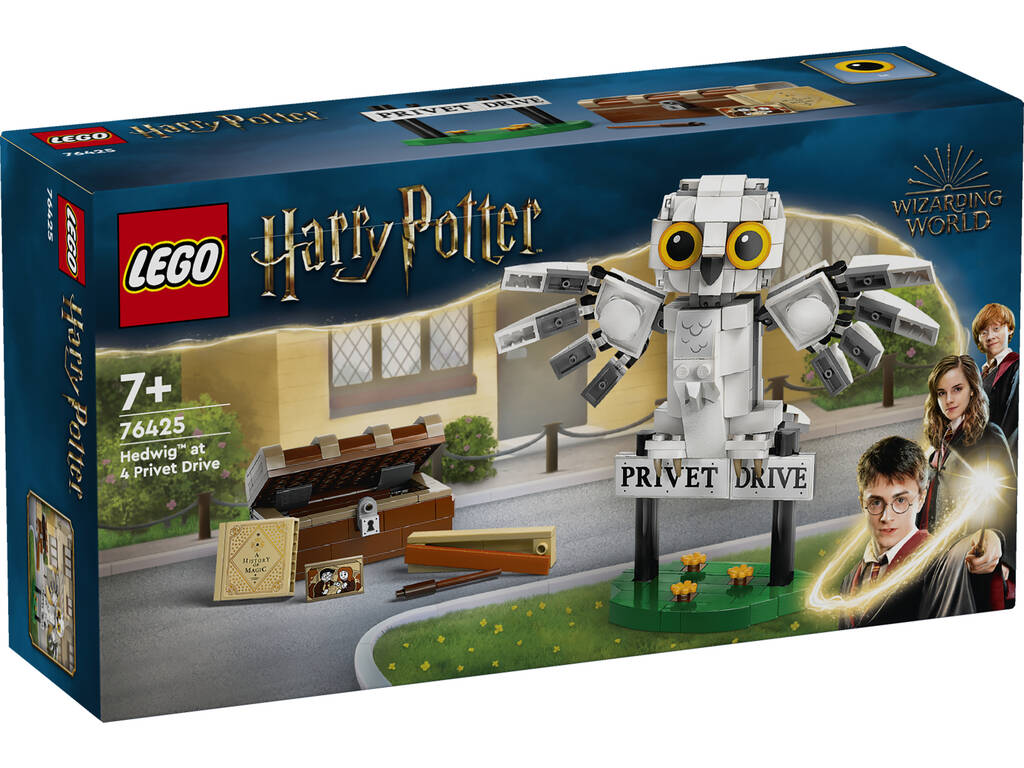 Lego Harry Potter Edvige al numero 4 di Privet Drive 76425