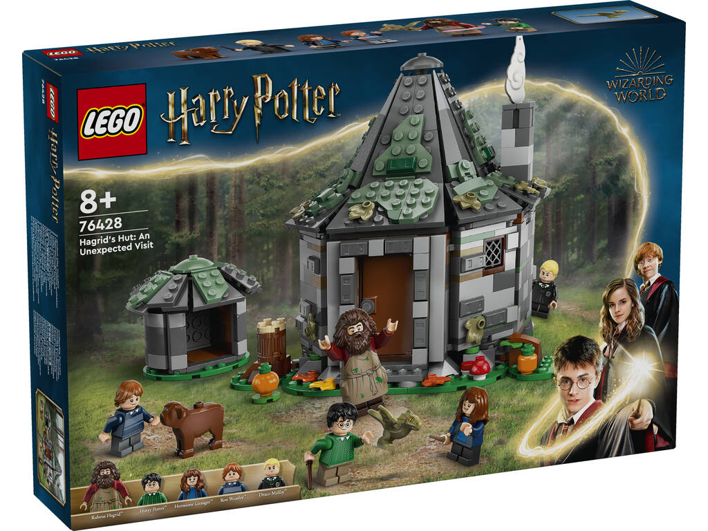 Lego Harry Potter Cabana do Hagrid Uma visita Inesperada 76428