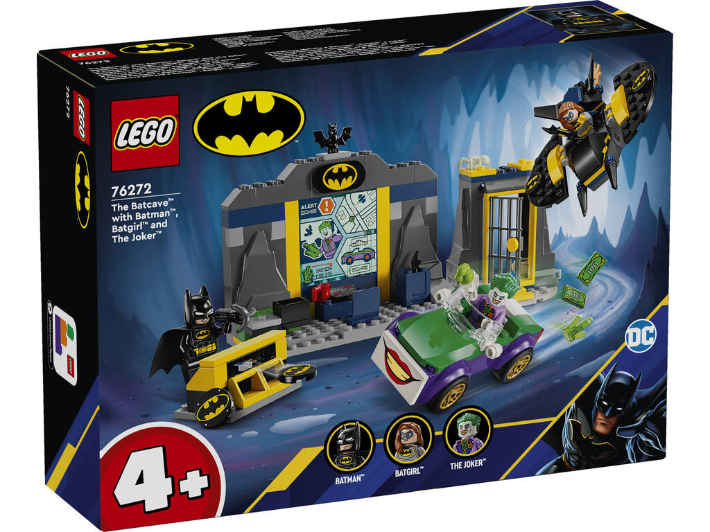 Lego Batman Batcaverna con Batman, Batgirl e Joker 76272