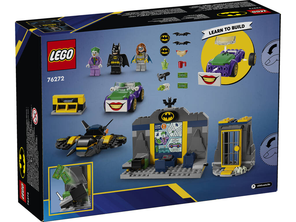 Lego Batman Batcaverna con Batman, Batgirl e Joker 76272