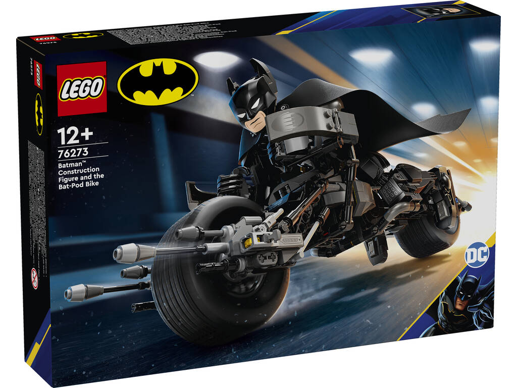 Lego Batman Baufigur Batman und Bat-Pod Motorrad 76273