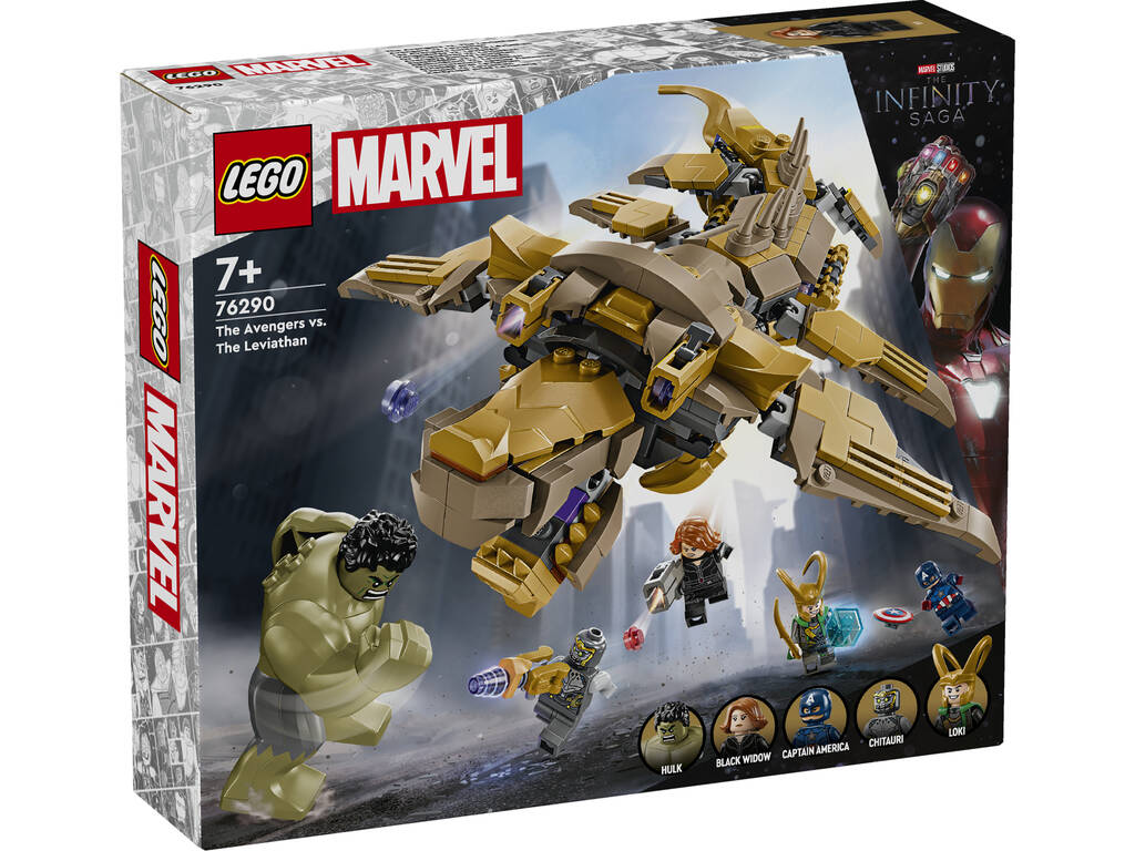 Lego Marvel Vengadores vs Leviatán 76290