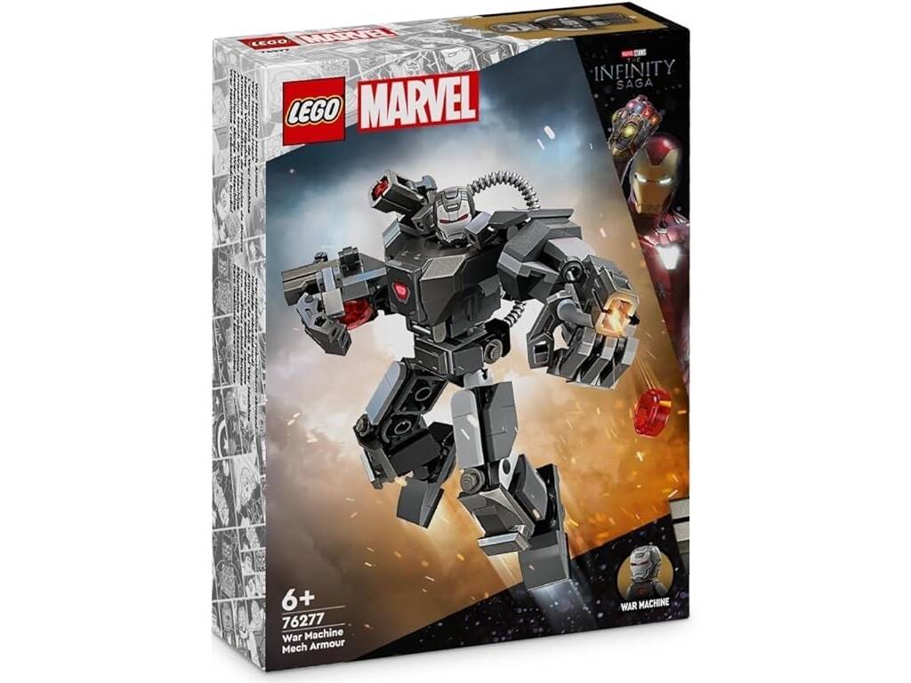 Lego Marvel The Infinity Saga Armadura Robótica de Máquina de Guerra 76277