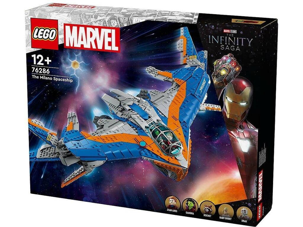 Lego Marvel Guardianes de la Galaxia: La Milano 76286