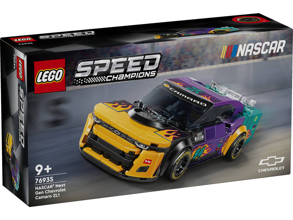 Lego Speed Champions Nascar Next Gen Chevrolet Camaro ZL1 76935