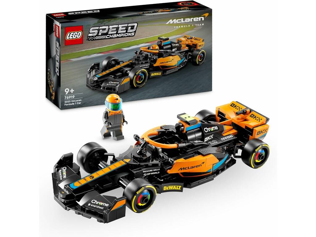 Lego Speed Champiions Carro de Corridas de Fórmula 1 McLaren 2023 76919