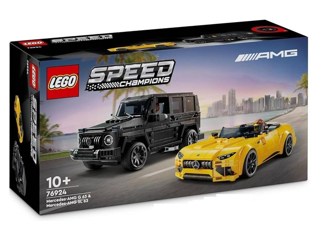 Lego Speed Champions Mercedes-AMG G 63 et Mercedes-AMG SL 63 76924