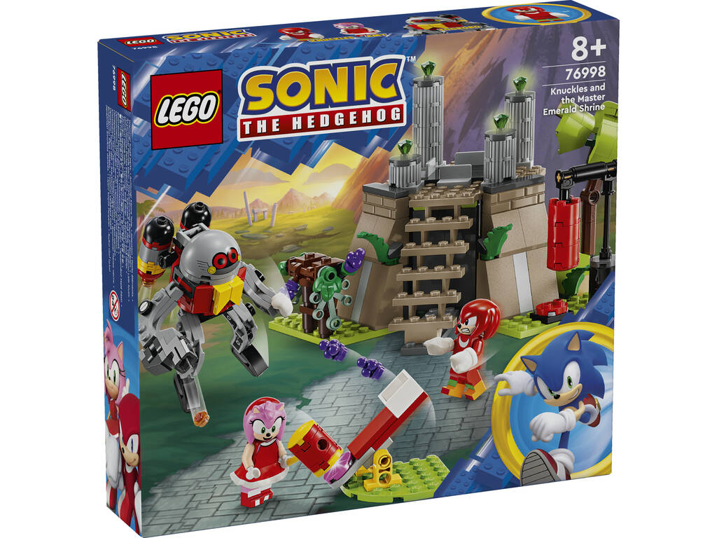 Lego Sonic Knucles Y El Santuario de la Master Emerald 76998