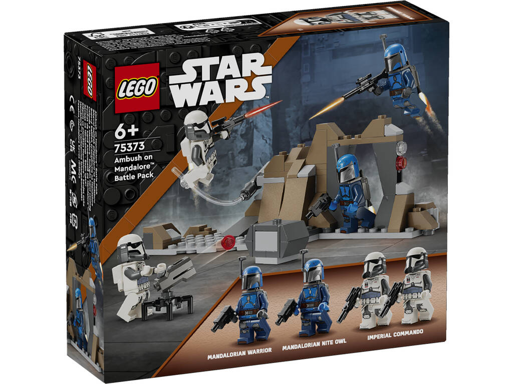 Lego Star Wars Pack da battaglia Imboscata in Mandalore 75373