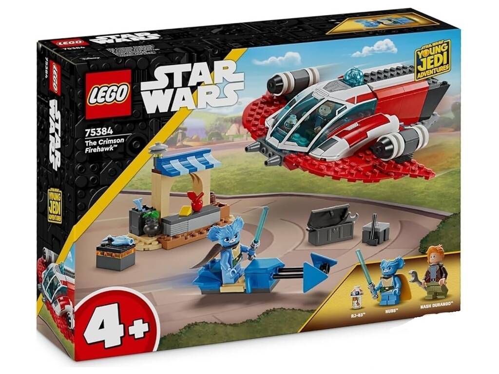 Lego Star Wars Young Jedi Adventures Le Crimson Firehawk 75384