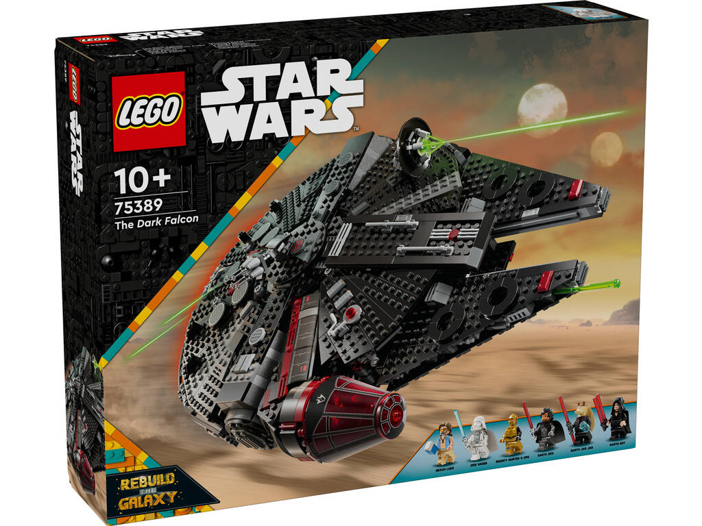 Lego Star Wars Rebuild The Galaxy Halcón Oscuro 75389