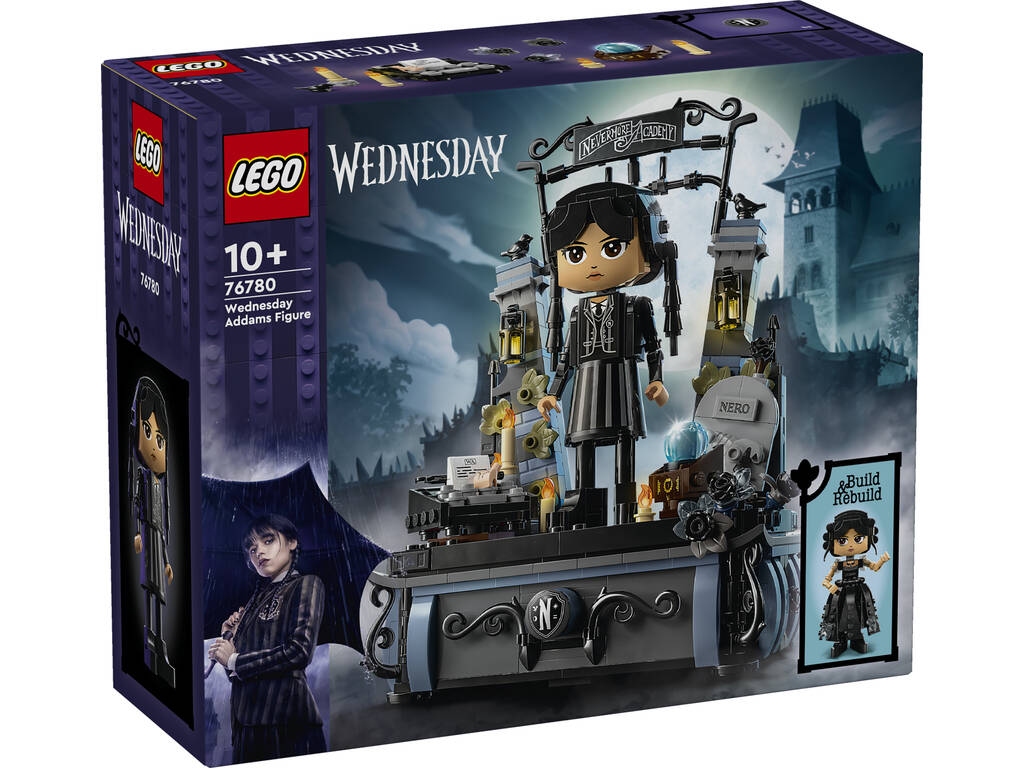 Lego Wednesday Figura de Miércoles Addams 76780