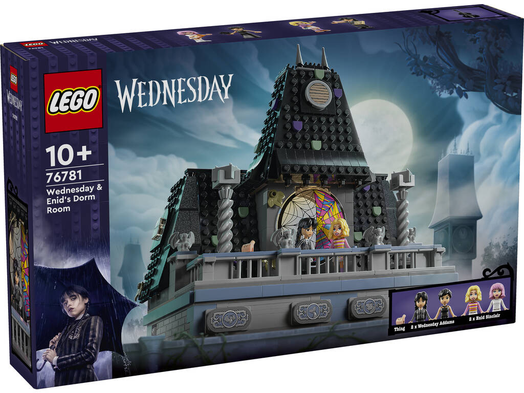 Lego Wednesday Quarto de Wednesday e Enid 76781