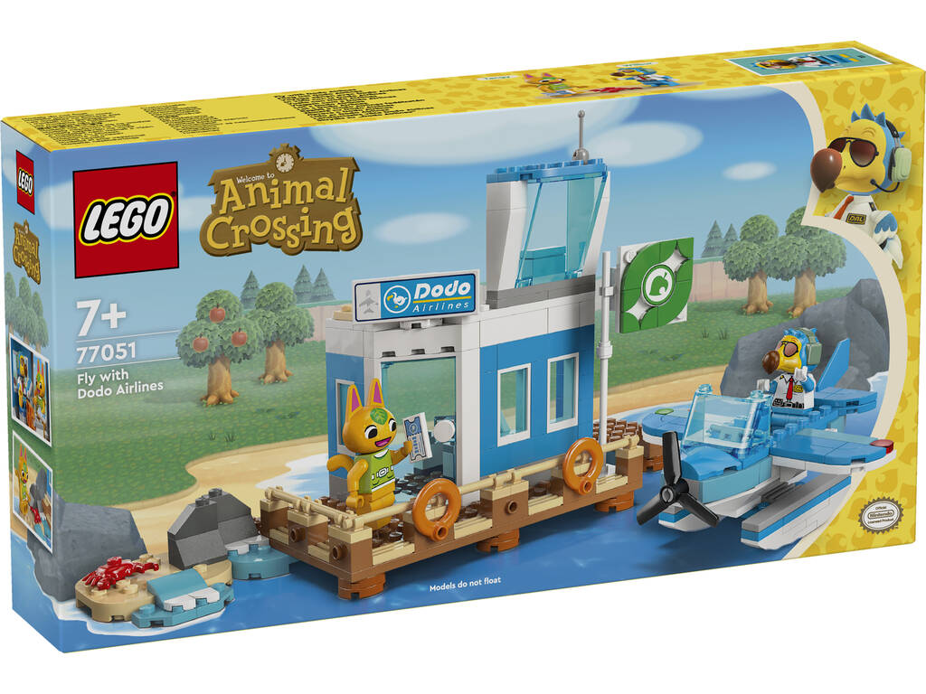 Lego Animal Crossing Voo com Dodo Airlines 77051