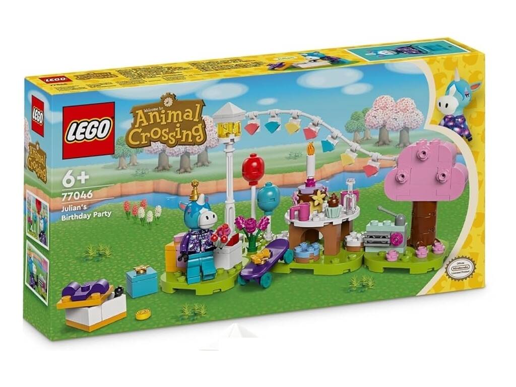 Lego Animal Crossing Festa di compleanno di Azulino 77046
