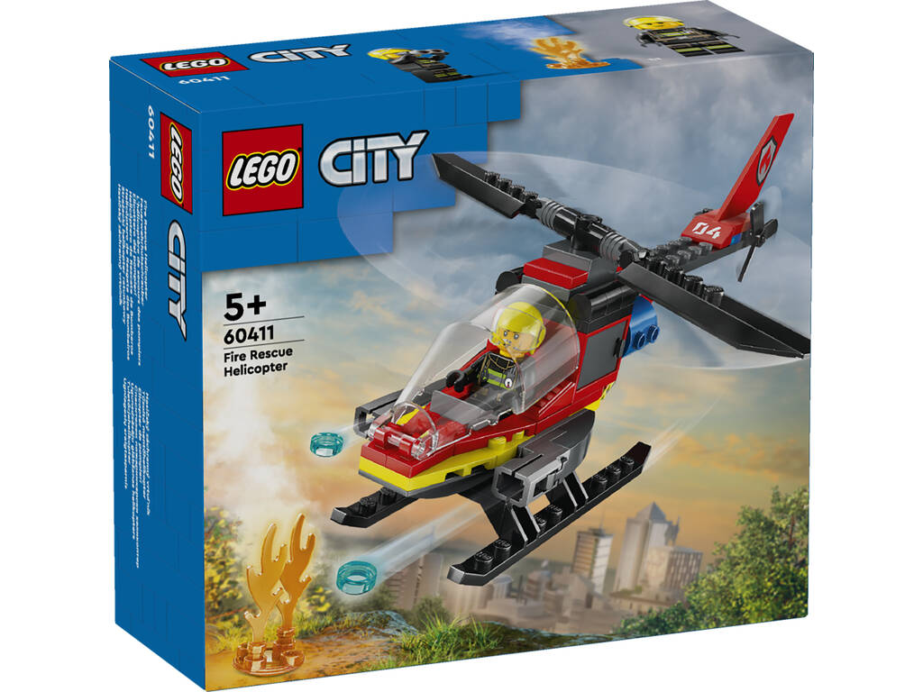 Lego City Hélicoptère de sauvetage 60411
