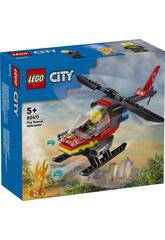 Lego City Helicptero de Resgate de Bombeiros 60411