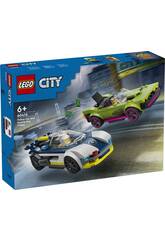 Lego City Coche de Polica y Potente Deportivo 60415