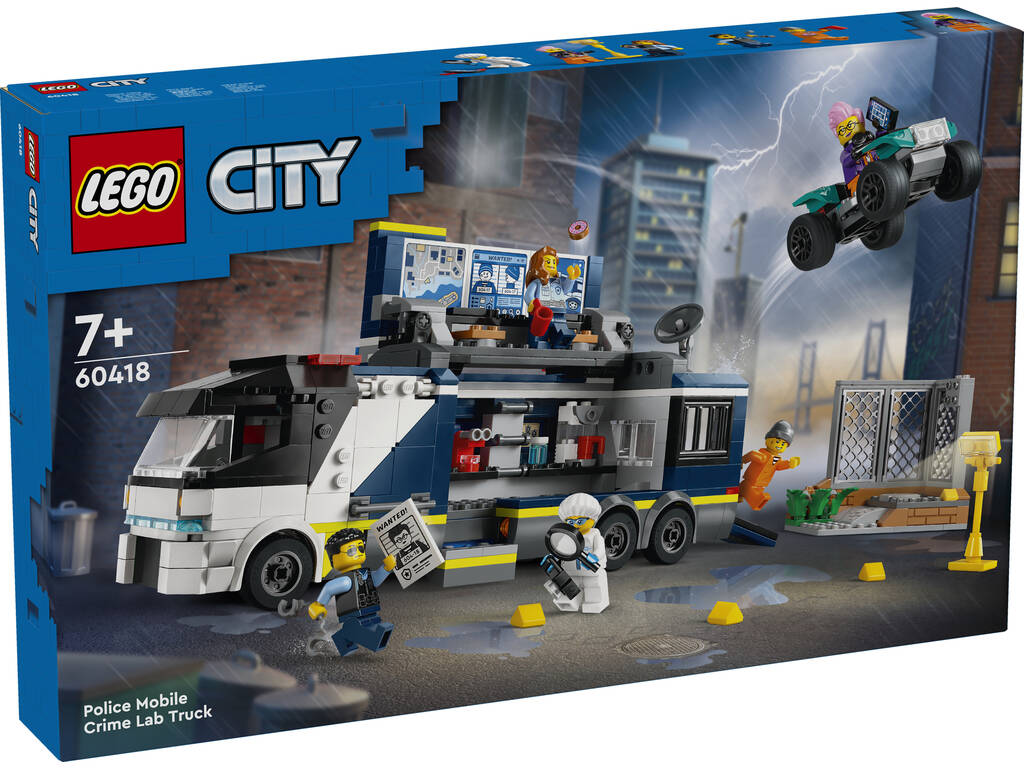 Lego City Laboratório de Criminologia Móvel da Polícia 60418