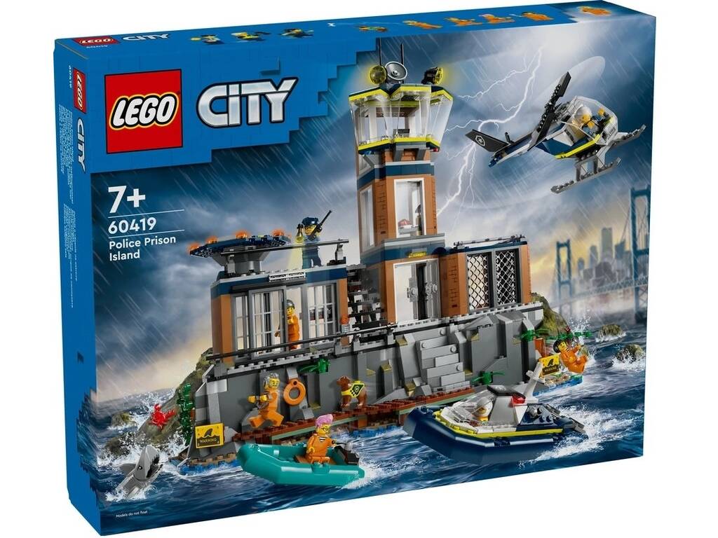 Lego City Isla Prisión de la Policía 60419