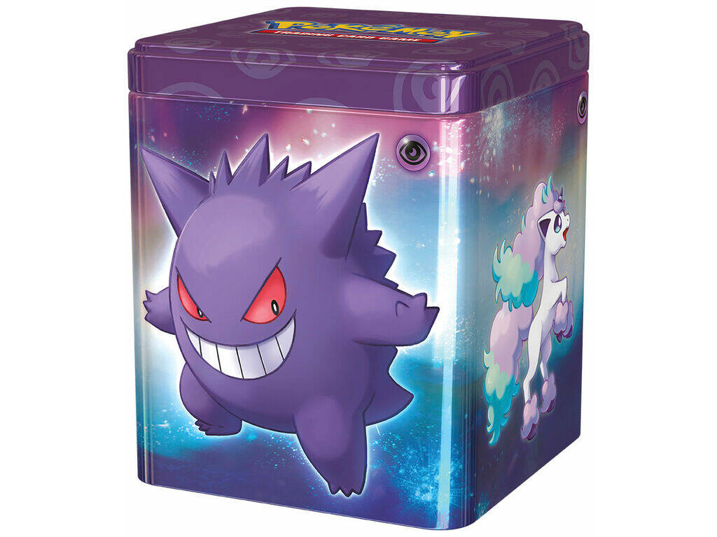 Boîte empilable Pokémon TCG avec 3 enveloppes et autocollants Bandai PC50468