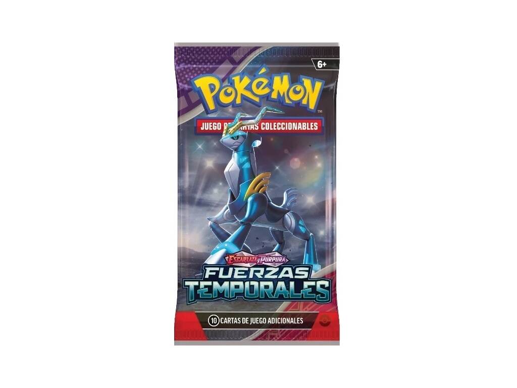 Pokémon TCG Pacote Escarlate e Púrpura Forças Temporárias Bandai PC50475