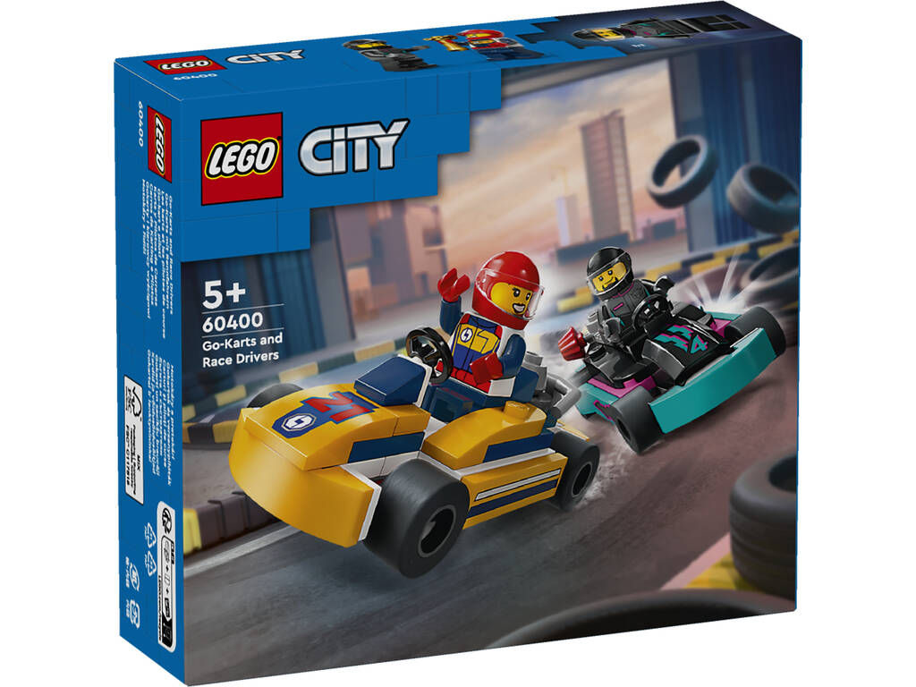Lego City Karts y Pilotos de Carreras 60400